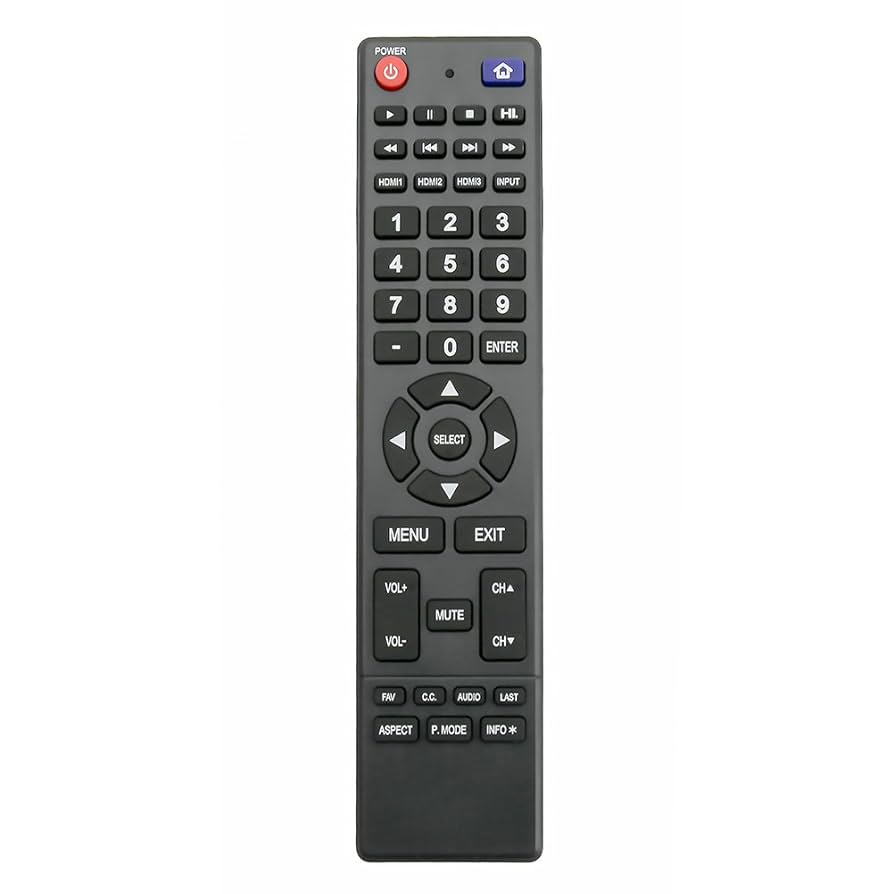 EXCELIA リモートコントローラー RC-K009 Amazon.com: 850125633 Remote Replacement fit for Hitachi TV